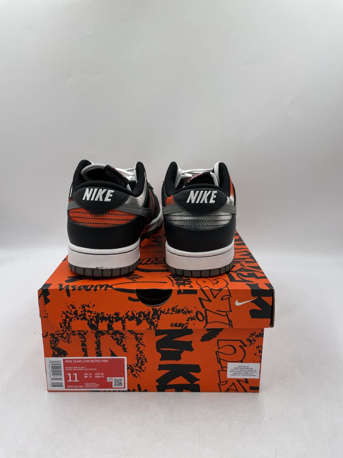 Nike Dunk Low Graffiti Black Red | AfterMarket