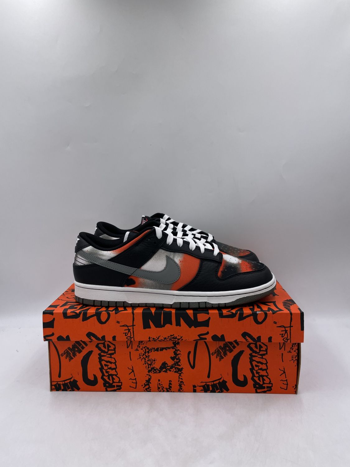 Nike Dunk Low Graffiti Black Red | AfterMarket