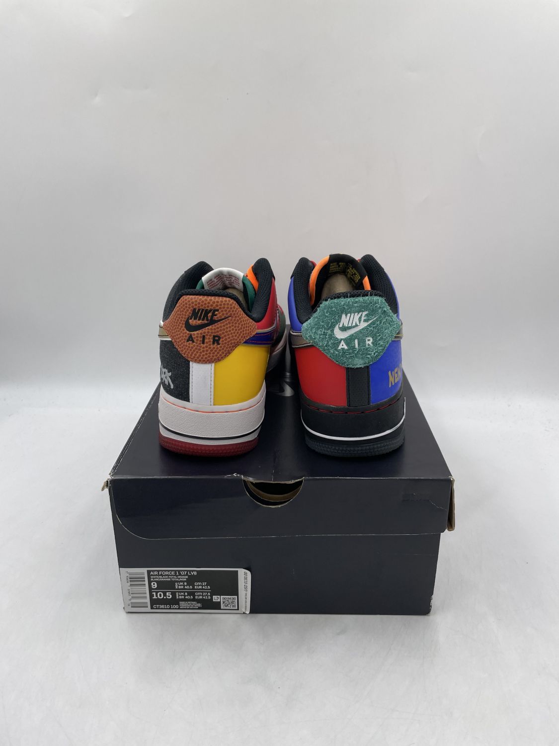 Nike Air Force 1 Low '07 LV8 What The NYC New York City of Athletes CT3610  100