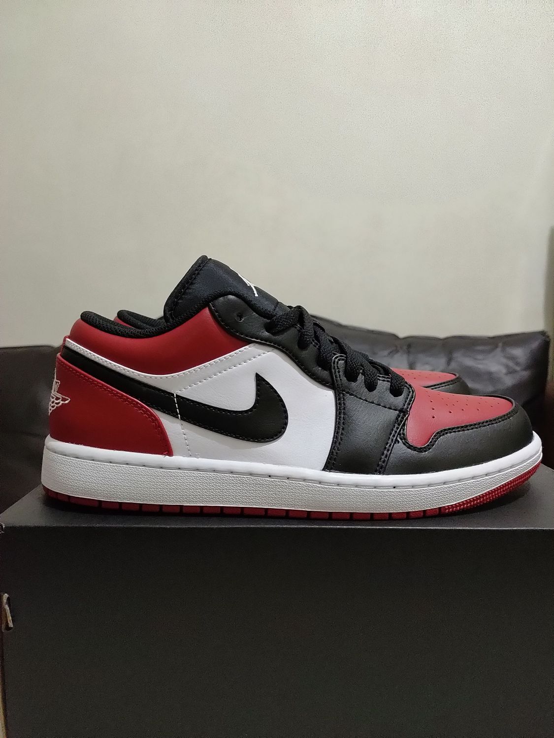 Jordan 1 Low Bred Toe | AfterMarket