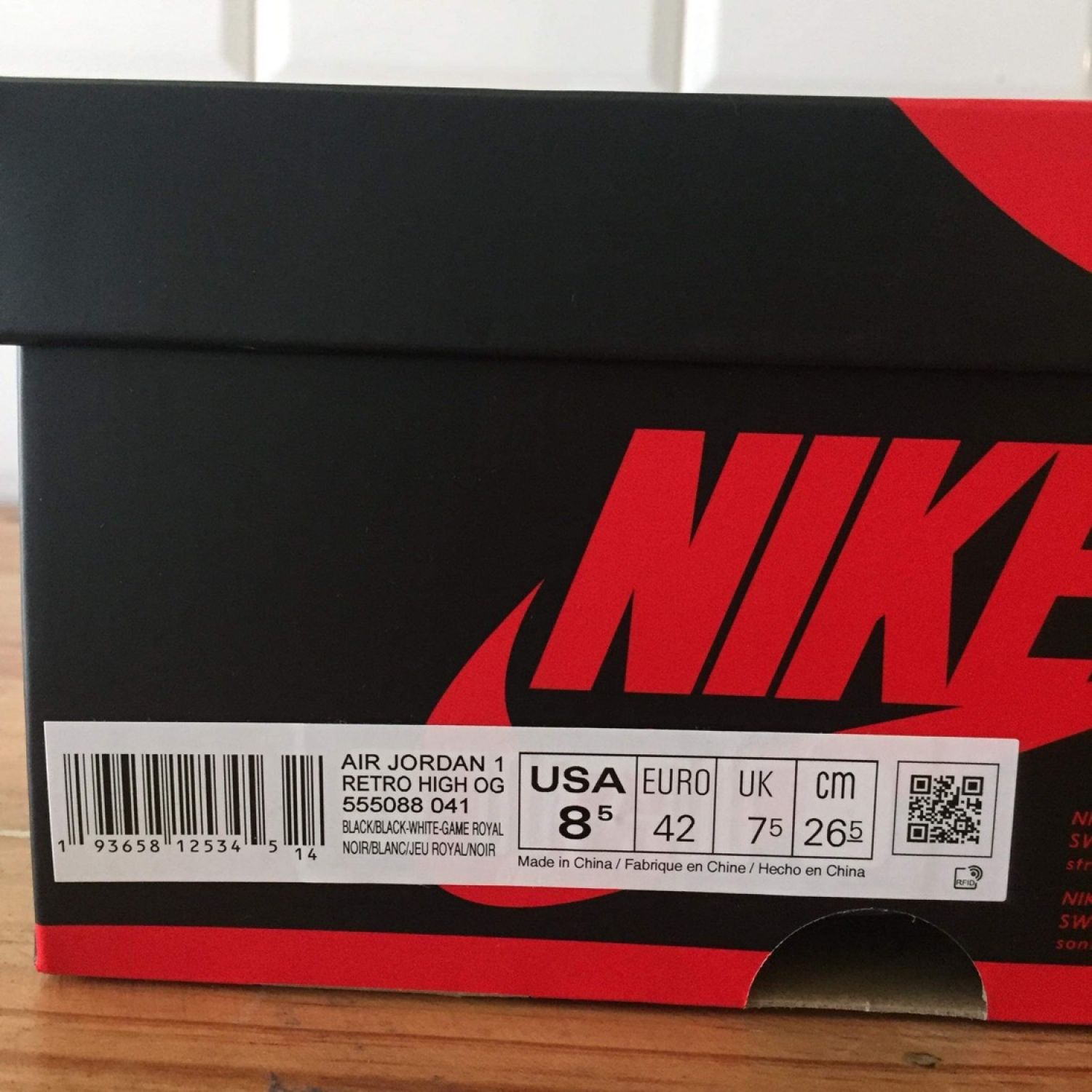 royal toe 1 box