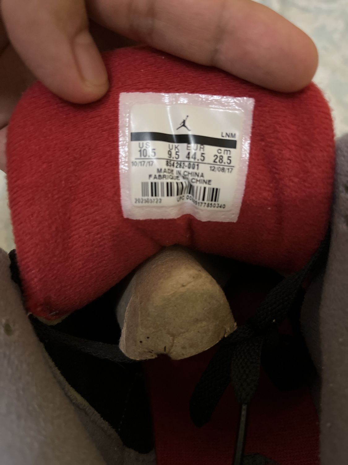 Jordan 3 Retro Black Cement 2018 AfterMarket