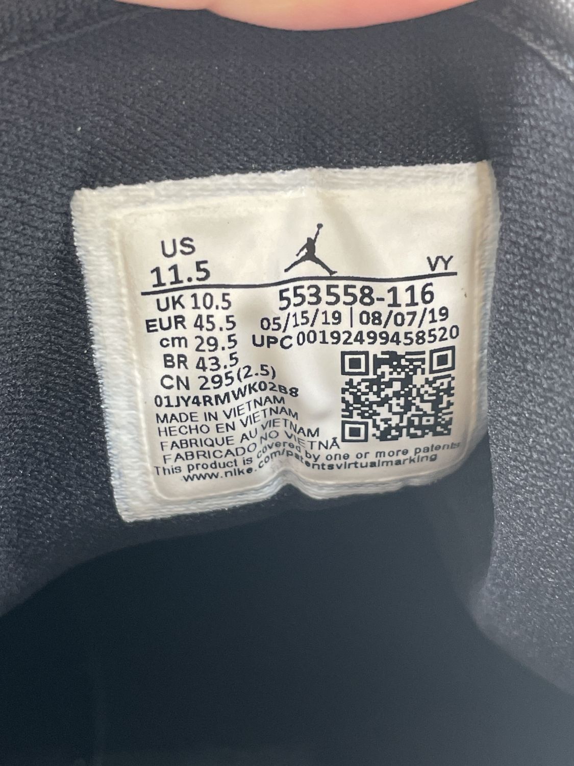 Jordan 1 Low Black Toe | AfterMarket