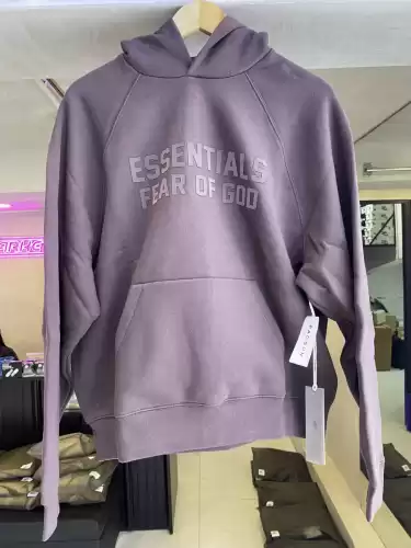 Fear Of God Essentials Pull-Over Hoodie (SS20) Cement | AfterMarket