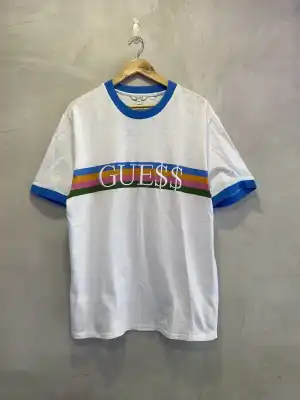 Guess X A AP Rocky Cotton Candy Stripe Tee AfterMarket